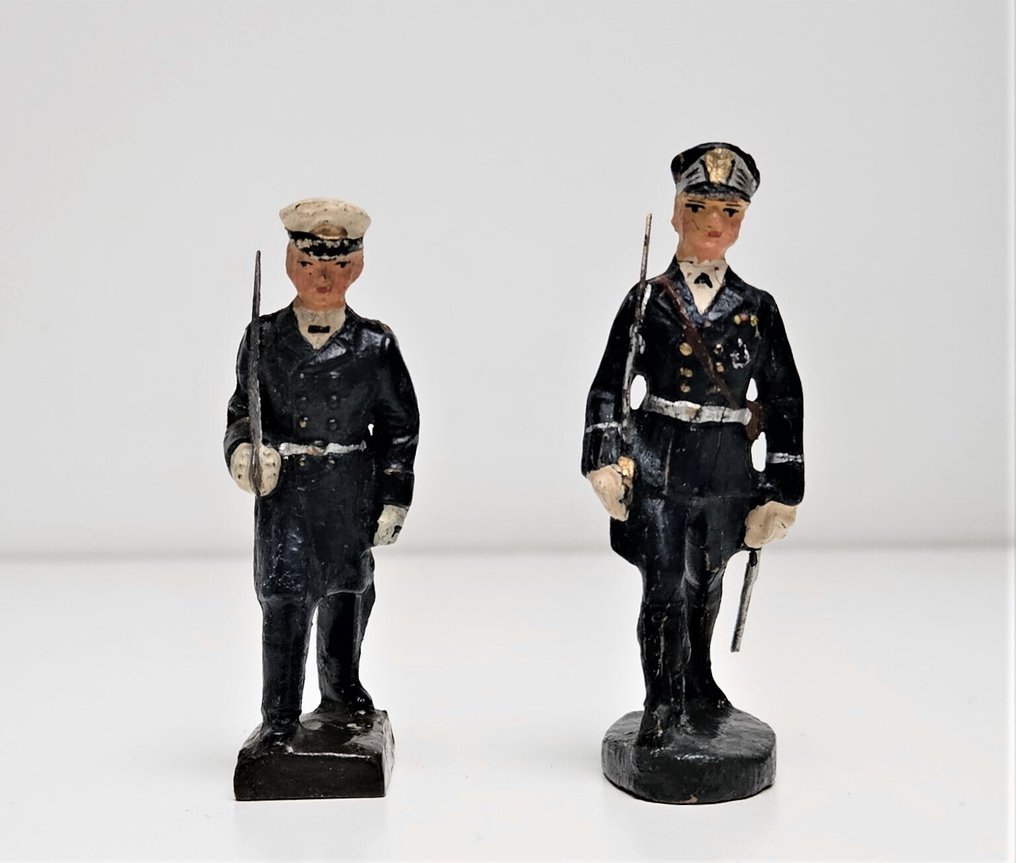 Elastolin - Toy 2 officiers de la Kriegsmarine - 1930-1940 - Germany #1.0