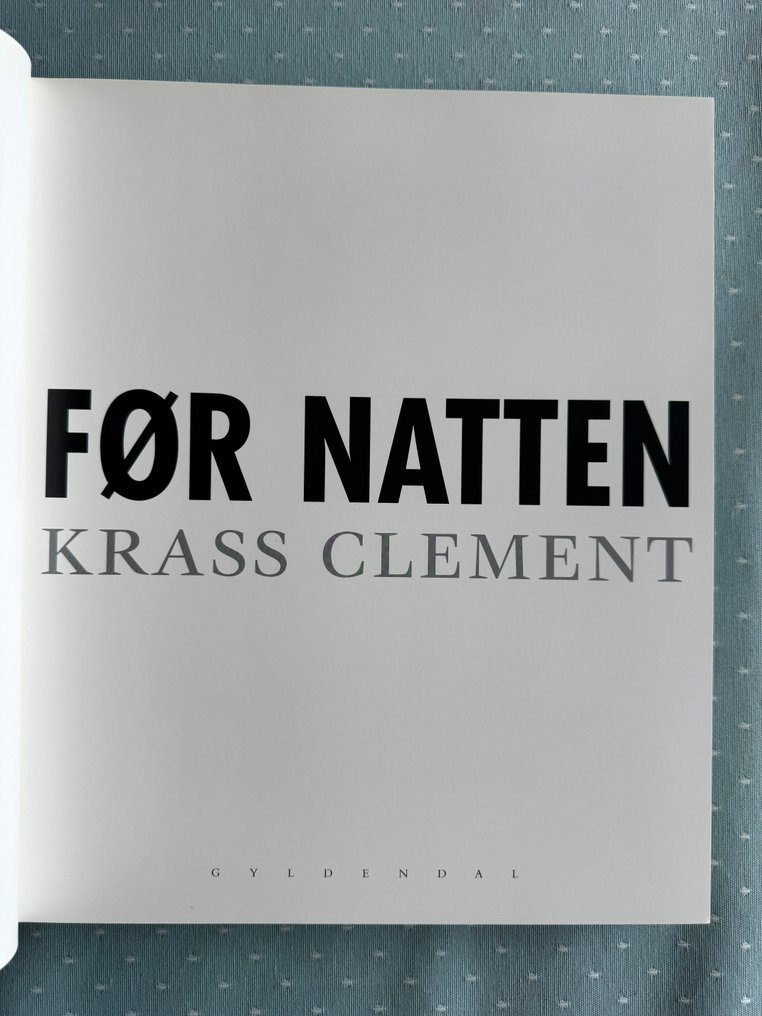 Krass Clement - FØR NATTEN Havana - 2001 #4.3