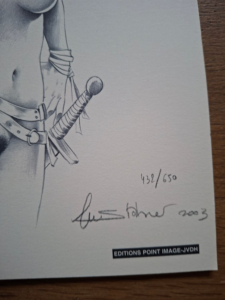 La Esmeralda interdite T2 + dédicace couleur - B - 1 Album - Περιορισμένη έκδοση - 2003 #3.2