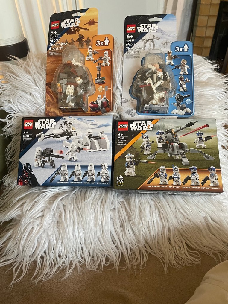 Lego Set - Star Wars - Star Wars assortment (40558, 40557, 75320, 75345) #1.0