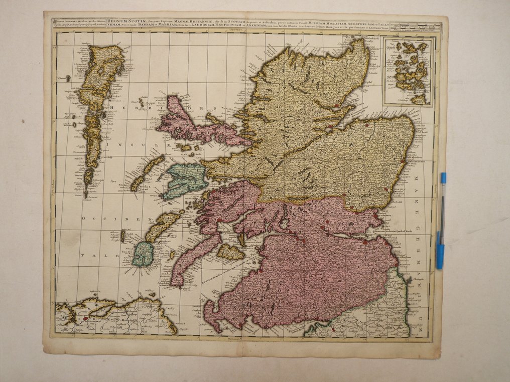 Ηνωμένο Βασίλειο - Σκωτία; Gerard et Leonard Valk - Regnum Scotiae (...) - 1681-1700 #1.0