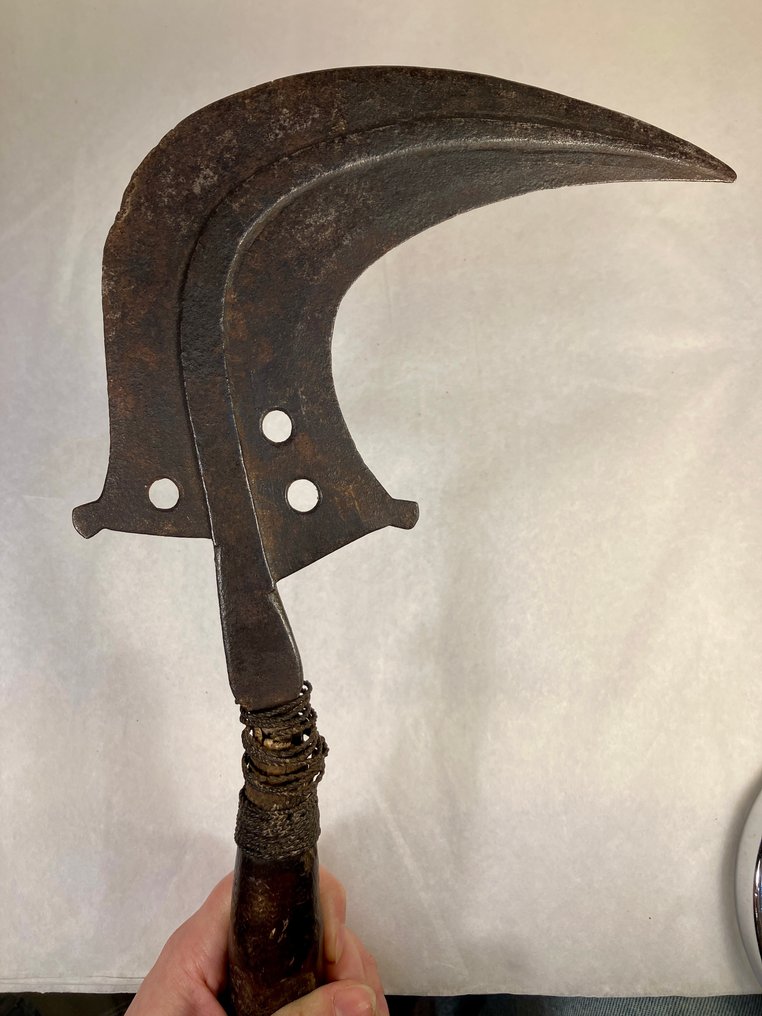 镰刀刀，Mangbetu，刚果（金）  (沒有保留價) #1.0