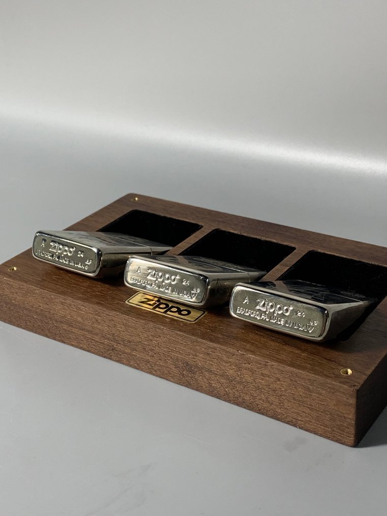 Zippo - Zippo Lighter Collector's Set - Bez ceny minimalnej
 - Zapalniczka - Stal (nierdzewna) -  (3) #3.2