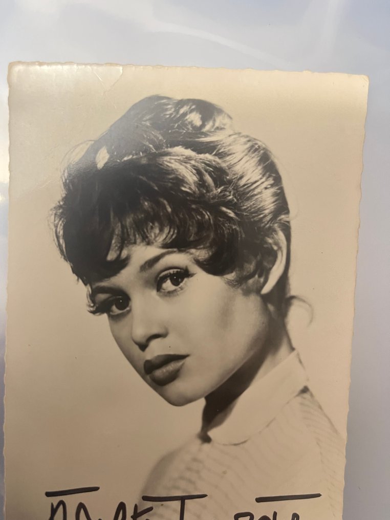 Photographie originale dédicacée – Brigitte Bardot - autographe #2.1