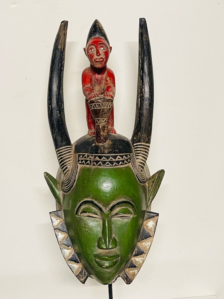 Masque baoulé - Baule - Elfenbenskysten  (Ingen mindstepris) #1.0