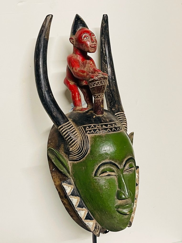 Masque baoulé - Baule - Elfenbenskysten  (Ingen mindstepris) #1.0