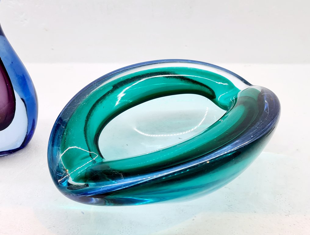 Sommerso "Giant" 30 cm vase - 花瓶 (2)  - 玻璃 #2.1