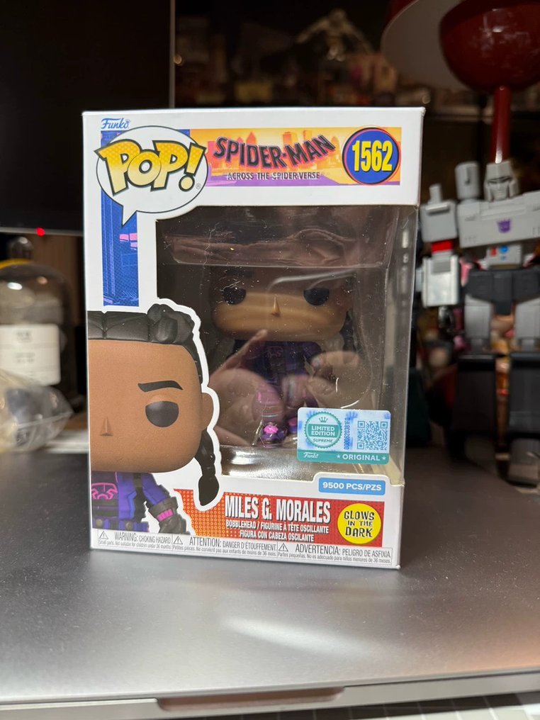 Funko - Statuetta - Miles G. Morales - Plastica, Vinile #1.0