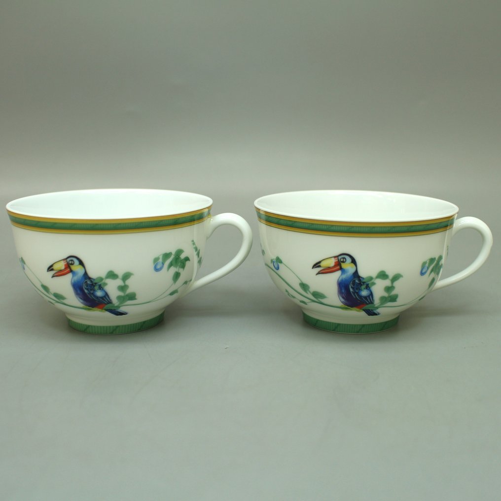 Cup and saucer - Toucan - Bone china #3.2