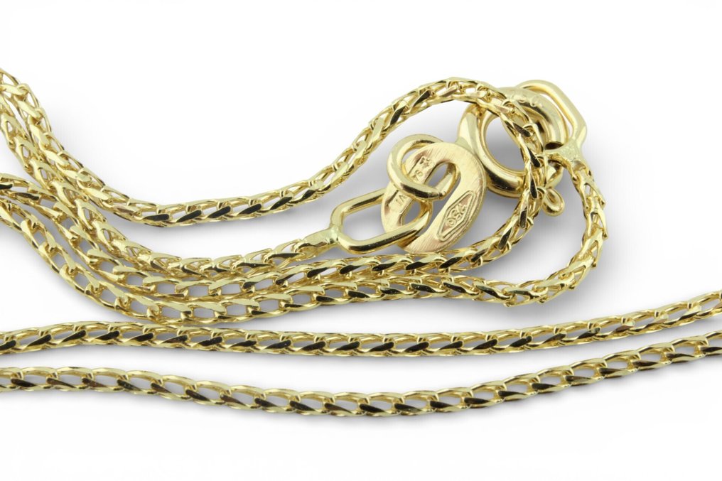 Lanț - 18 ct. Aur galben #4.3