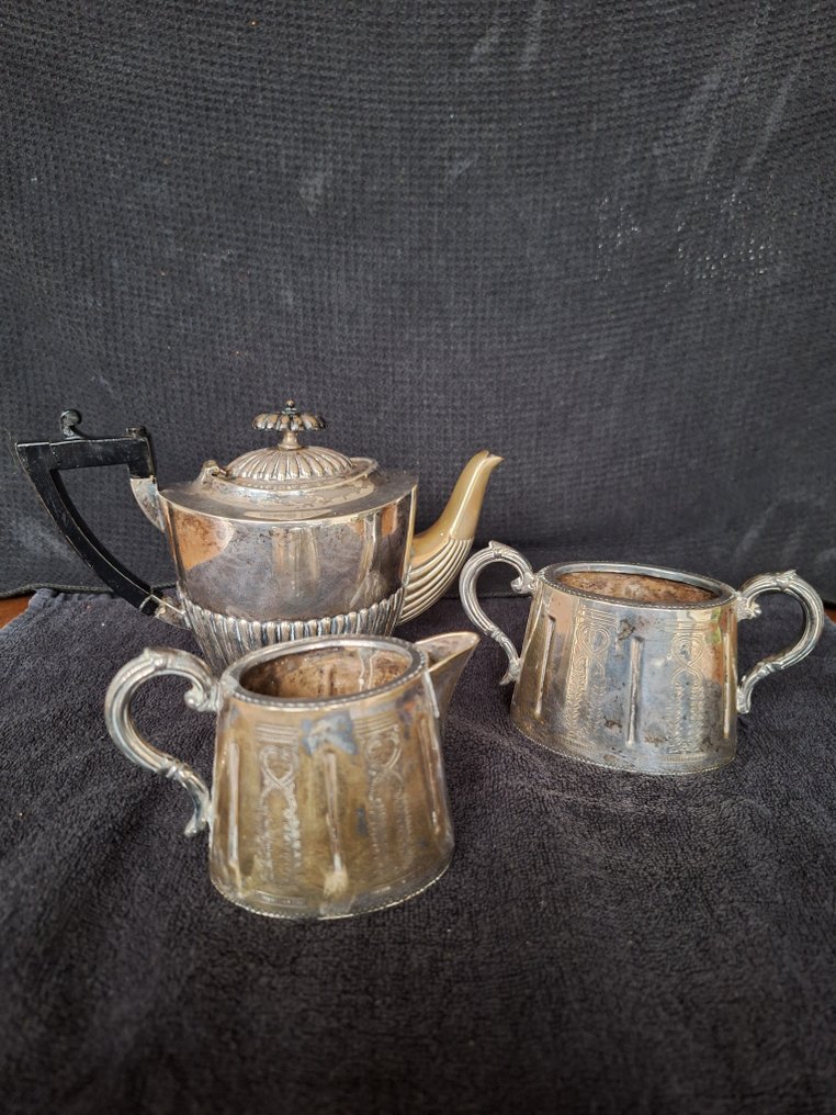 Sheffield - 咖啡及茶水用具 (3) - 镀银 #1.0