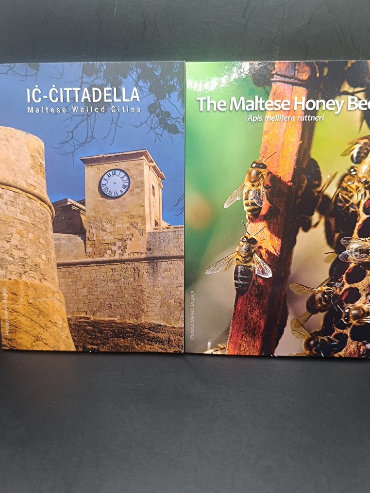 Μάλτα. 2 Euro 2024 "Honey Bee" + "Cittadella" (2 monedas)  (χωρίς τιμή ασφαλείας) #1.0