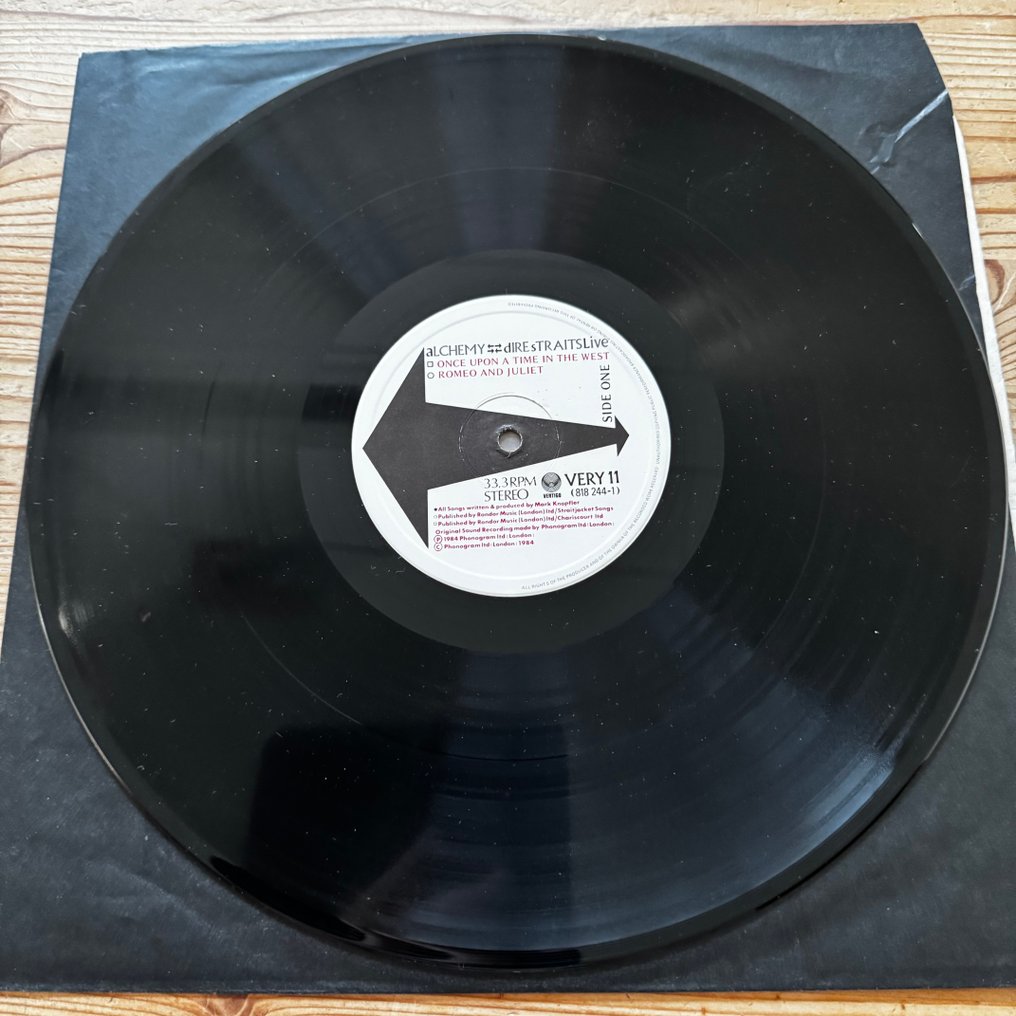 Dire Straits - Alchemy [first UK pressing] - Άλμπουμ 2xLP (διπλό άλμπουμ) - Stereo - 1984 #3.2