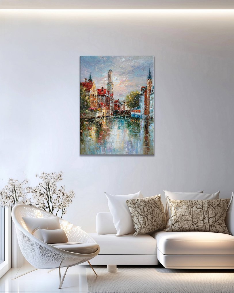 StefanoArt - Amber Canal Dawn #2.1