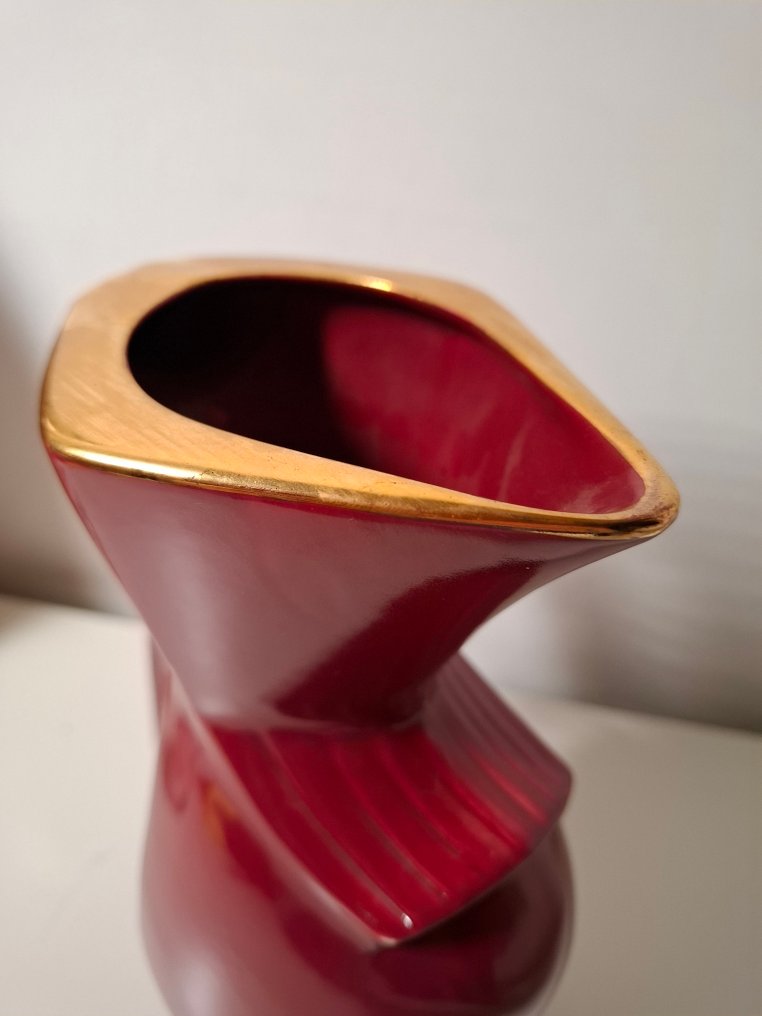 Boch Frères - Ernest d'Hossche - Vază cu două mânere - Faianță #4.3