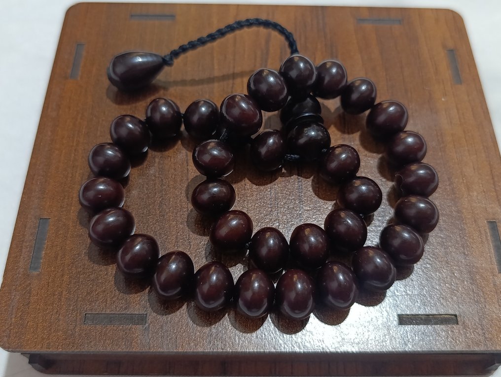 Rosenkranz - Bernstein - 1970-1980 - Seltene Gebetskette Rosenkranz #1.0