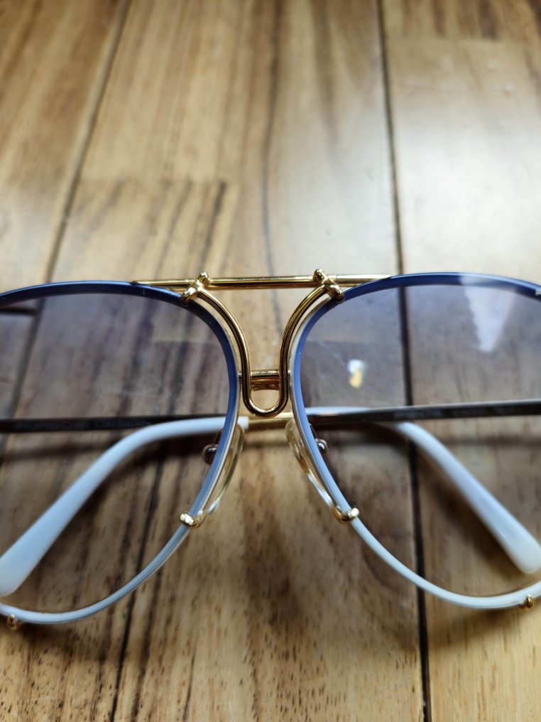 Porsche Design - styled - Polar Aviator - metal frame - Vintage - Briller #2.1