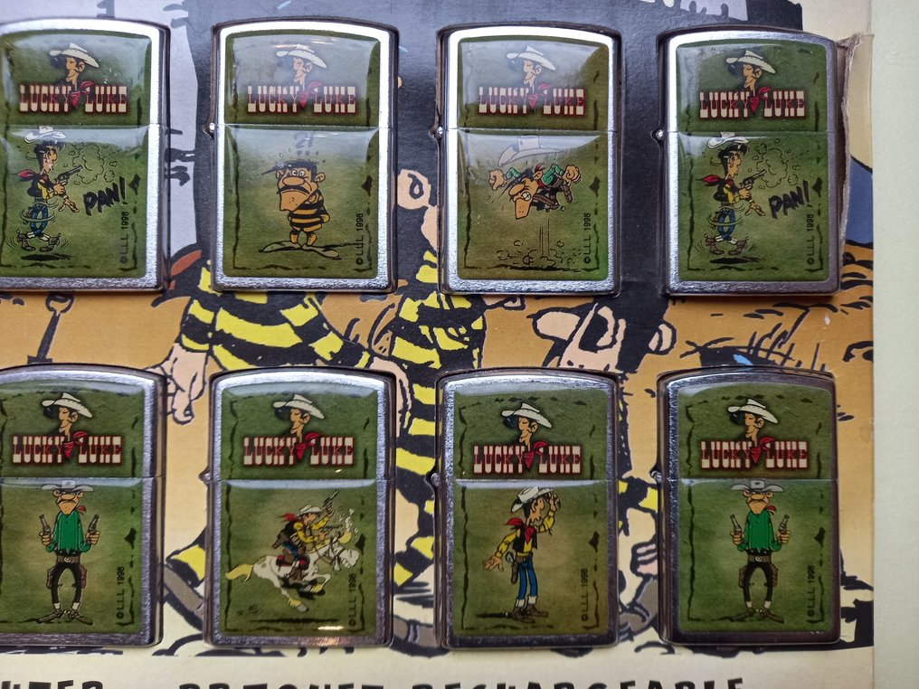 Lucky Luke - 12 Lighter - Lucky Luke Licensing - 1998 #2.1