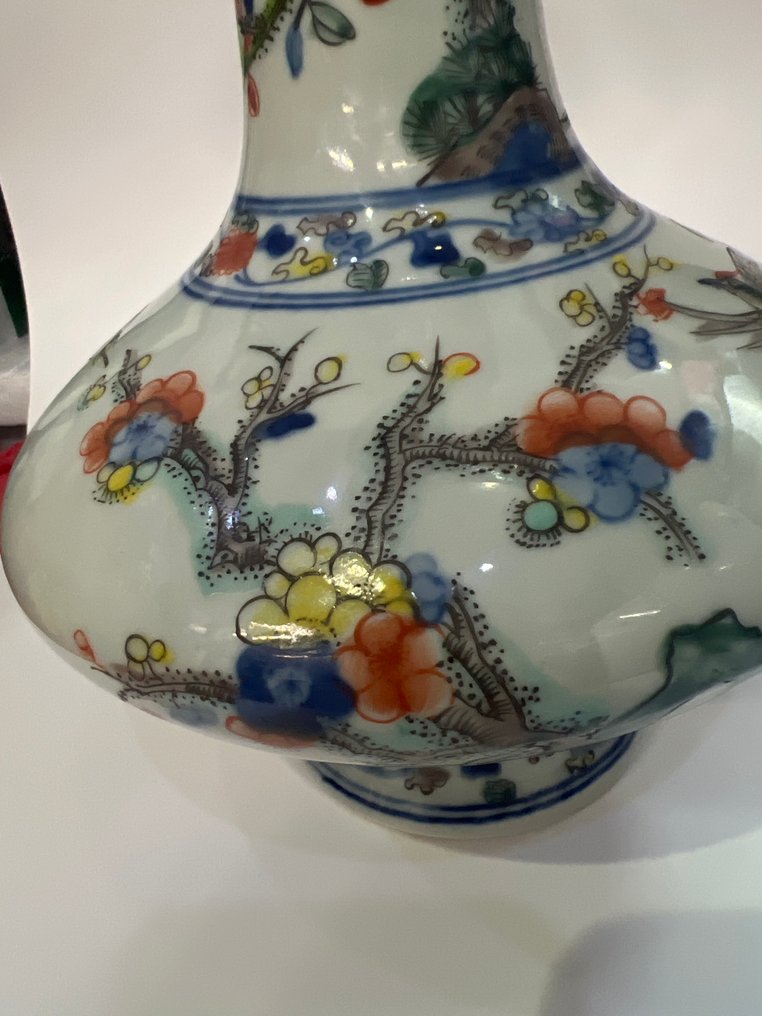 花瓶 - 瓷器 - 中國 - 清朝（滿族中國）（1692-1911）  (沒有保留價) #4.3