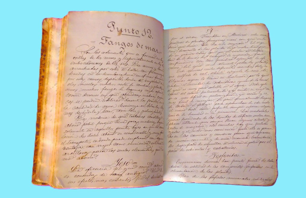 Dr. D. Pedro Fuster - Apuntes de Agricultura - 1890 #1.0