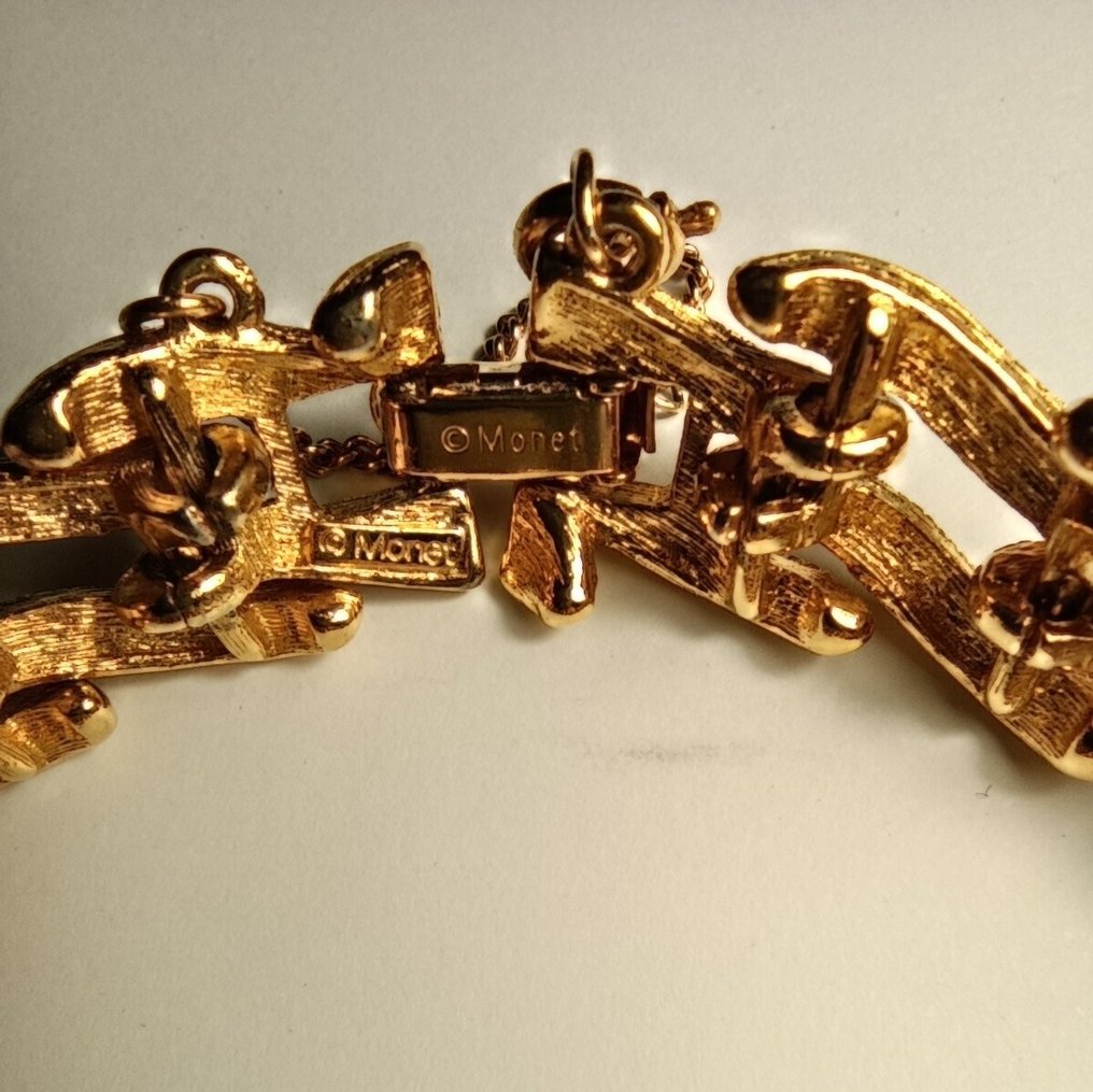 Monet - Gold-plated - Bracelet - Textured gold plated #3.2