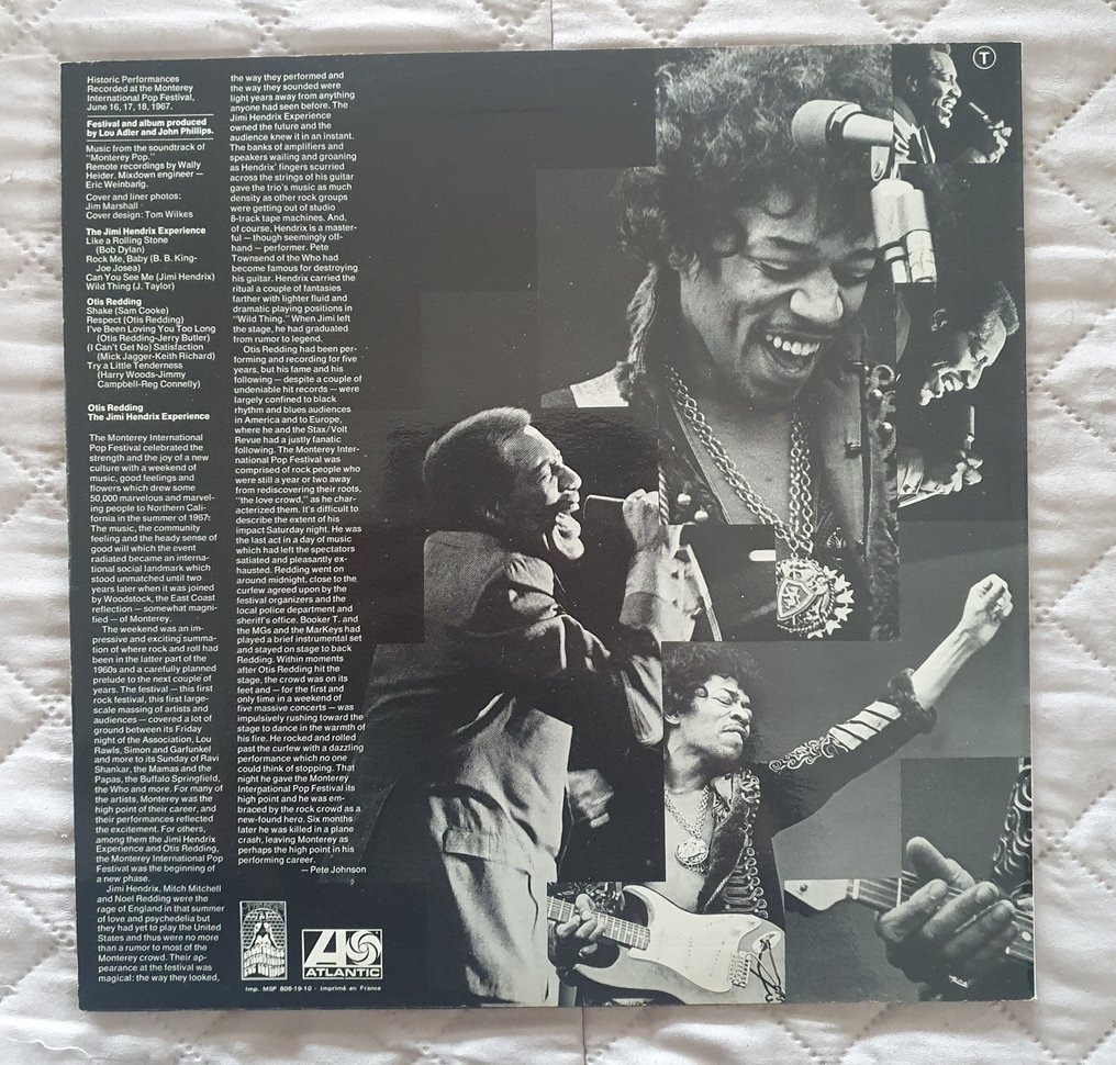 Jimi Hendrix/Otis Redding - The Elgins - Mar Y Sol - Πολλαπλοί καλλιτέχνες - Πολλαπλοί καλλιτέχνες - Άλμπουμ LP (πολλαπλά αντικείμενα) - 1972 #3.2