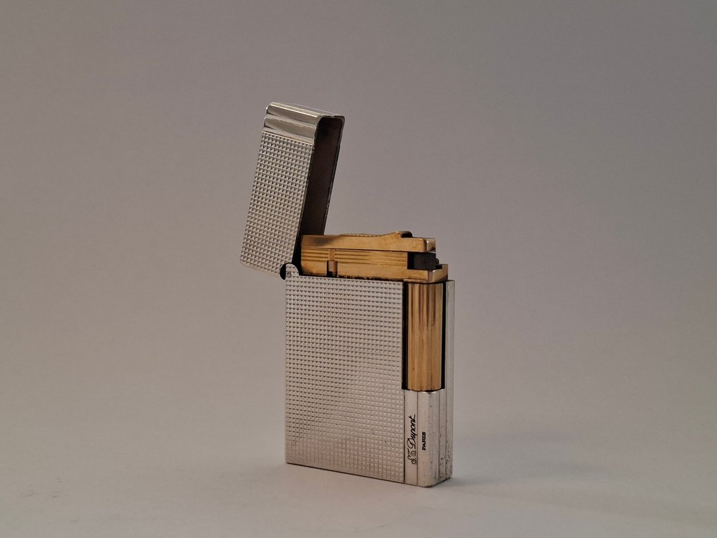 S.T. Dupont - Senza prezzo di riserva - Accendino tascabile - Placcato argento #4.3