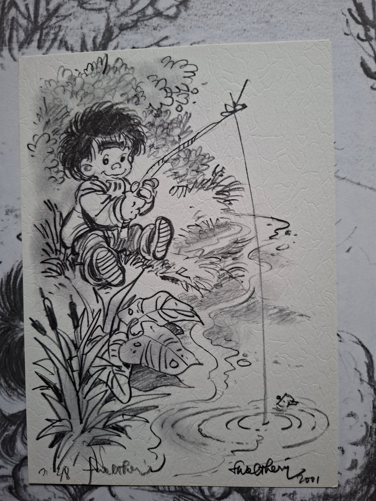 Li p'tit bout d'tchique + ex-libris + dédicace - C - 1 Album - Prima edizione - 1989 #3.2