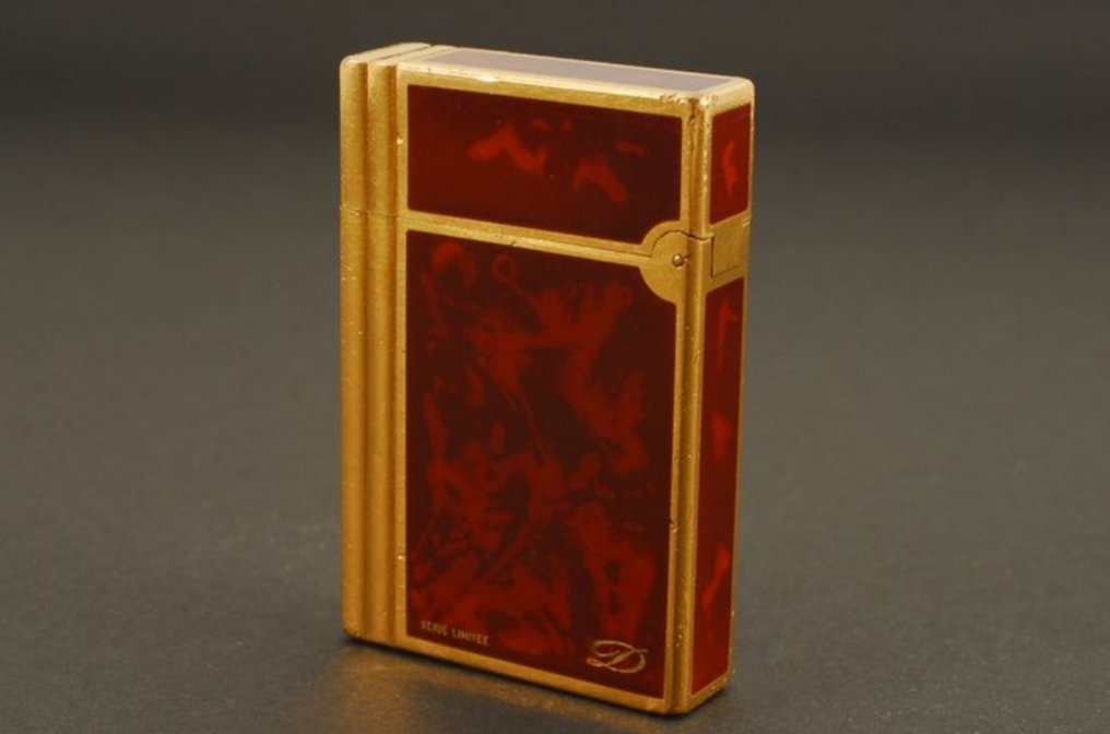 S.T. Dupont - Line 2 - 打火機 - 鍍金, 漆 #3.2