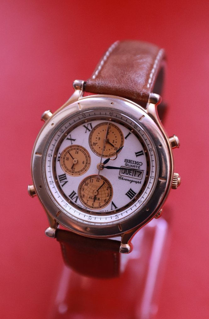 Seiko - Seiko Chronograph age of discovery 7T39 7A00 - 7A39 7A00 - Άνδρες - 1993 #2.1