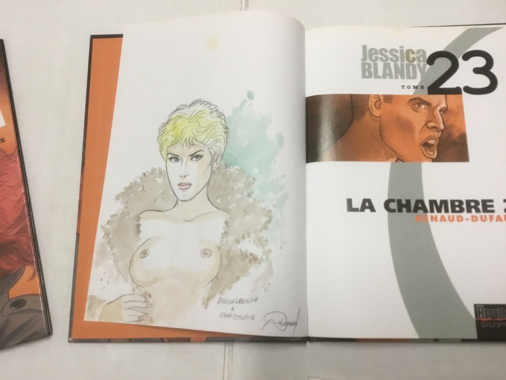 Jessica Blandy T22 à T24 + À propos + dédicace couleur - 3x C + B - 4 Album - Első kiadás - 2003/2006 #1.0