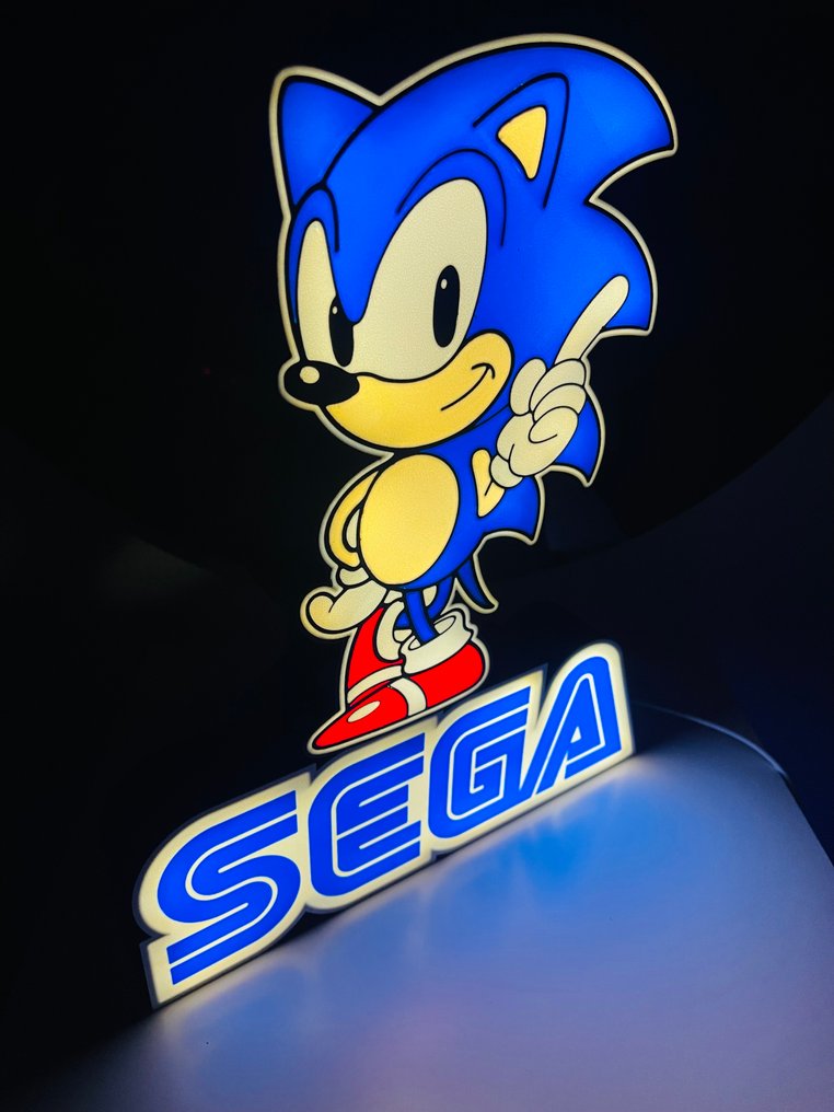 定制照明装饰标志——复古电子游戏风格角色——意大利制造 - Cr3ativid - 燈箱 - 塑料 #1.0