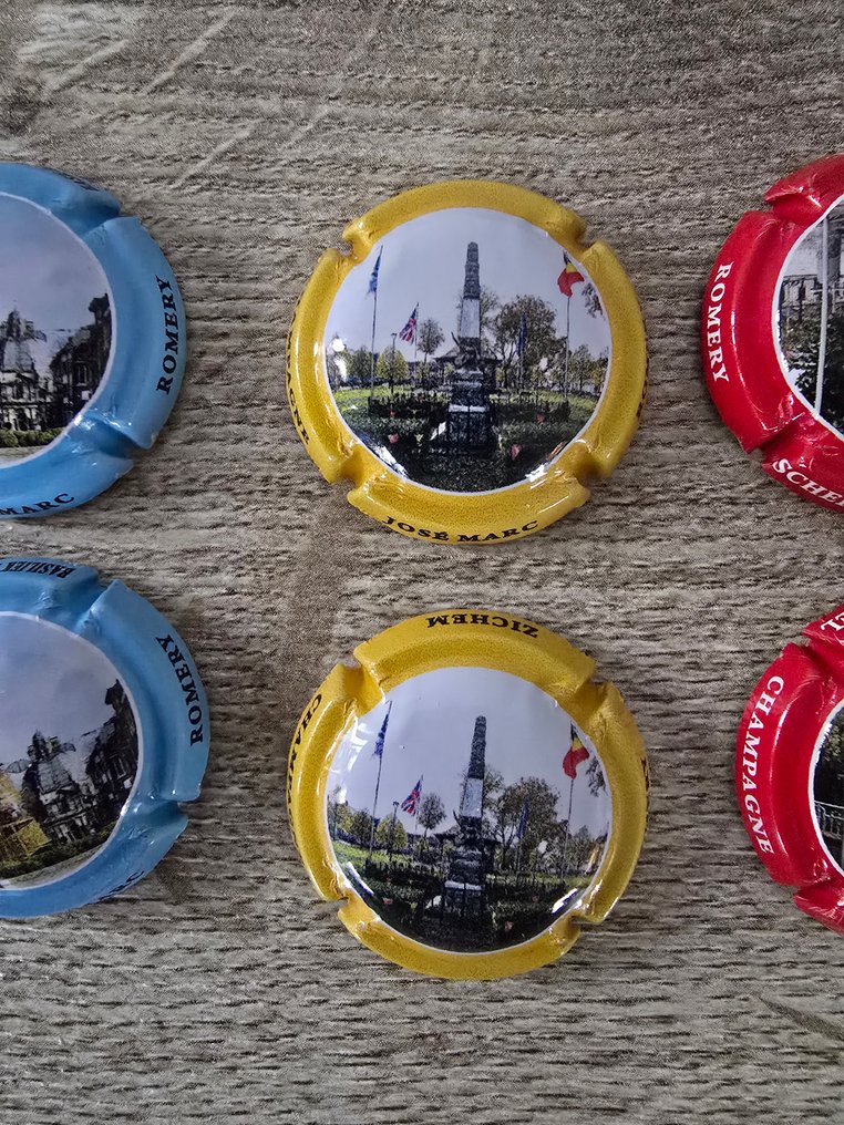 José Marc - 香槟酒酒帽 (21) - 大教堂,教堂,纪念碑 - 金属 - 香槟瓶塞盖 #4.3