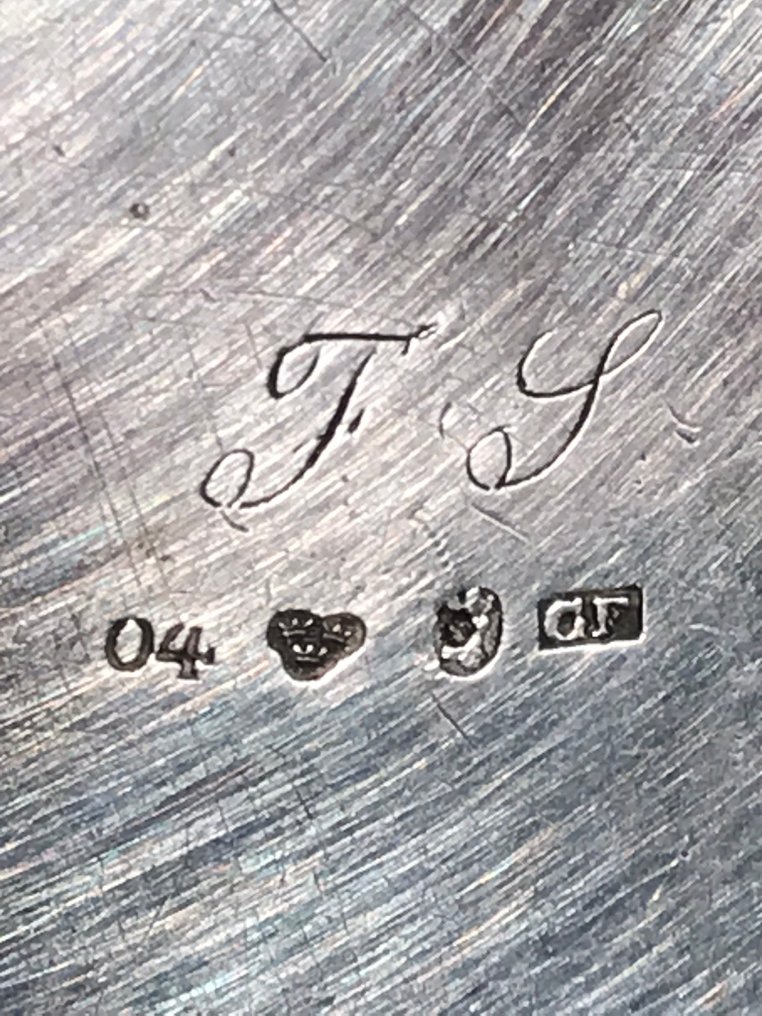 Gustaf Theodor Folcker - Year 1844 - Ποτήρι ζέσεως - .830 silver - Σουηδία, Στοκχόλμη #3.2