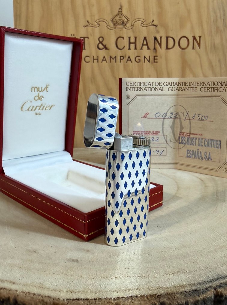 Cartier - N 0022/1500 - Αναπτήρας - ασημένιο 925 #1.0