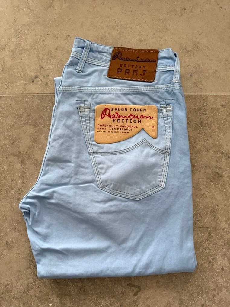Jacob Cohen - New - PREMIUM EDITION - LIGHT BLUE - Size 32 - 牛仔裤 - 带标签的新品 #1.0