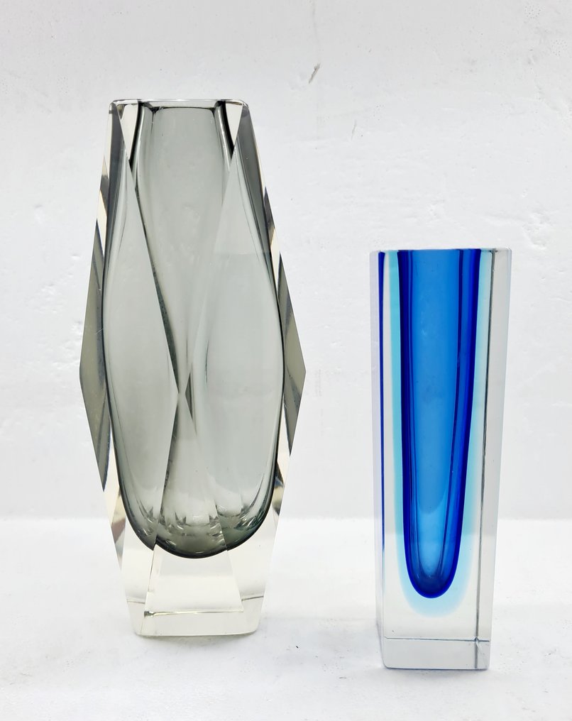Sommerso "Giant" 30 cm vase - 花瓶 (2)  - 玻璃 #1.0