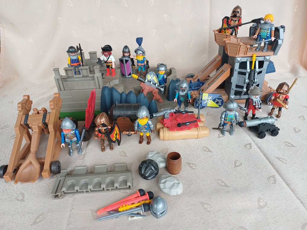 Playmobil (德國摩比) - Knights - 摩比 Belagerungswagen mit Rittern - 2000-2010 - 德國 #3.2