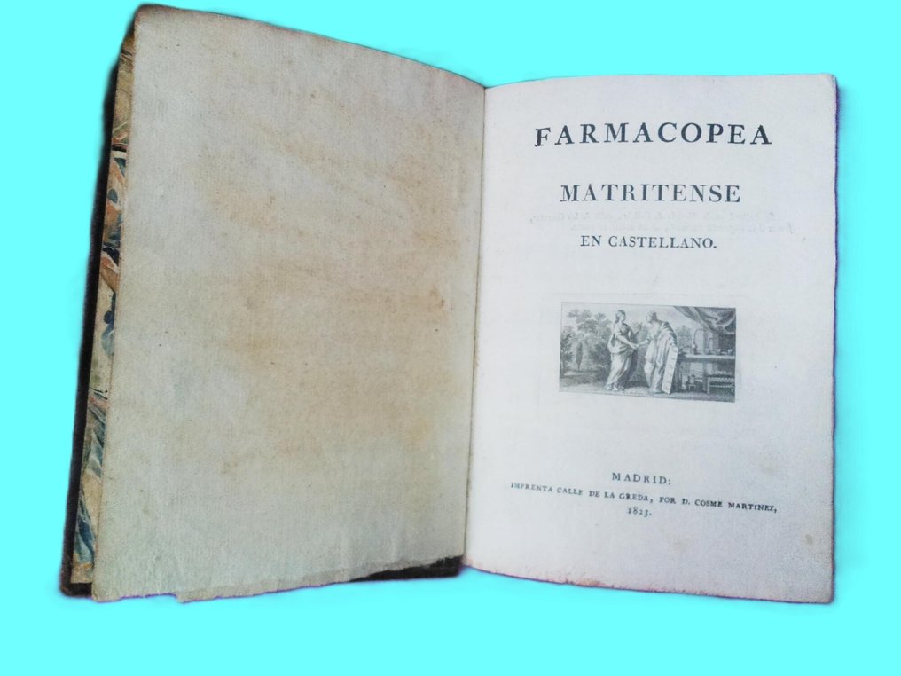 [Unknown] - Farmacopea Matritense en castellano - 1823 #1.0