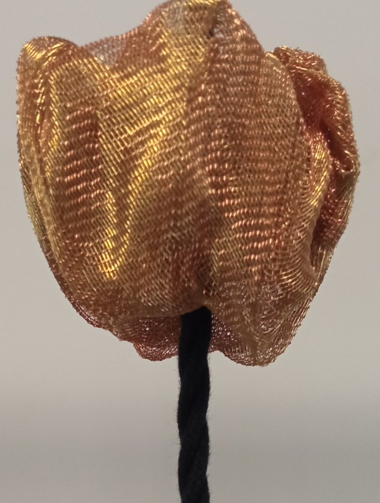 Hängelampe - Glas - Art Deco rosa Lampe #4.3