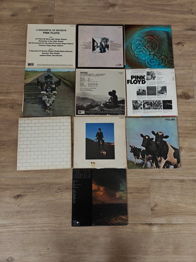 平克・弗洛伊德 - 10 Albums - 黑胶唱片 - Various pressings - 1967 #1.0