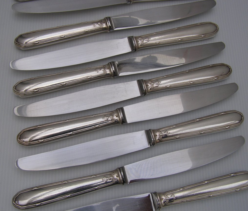 Σετ τραπεζομάχαιρων (12) - Επάργυρο #4.3