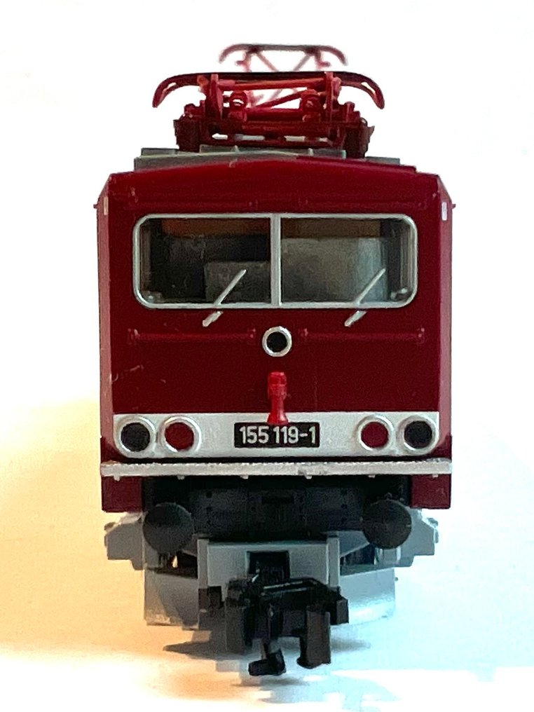 Minitrix N - 12859 - Elektrolokomotive (1) - BR155 - DR (DDR) #3.2