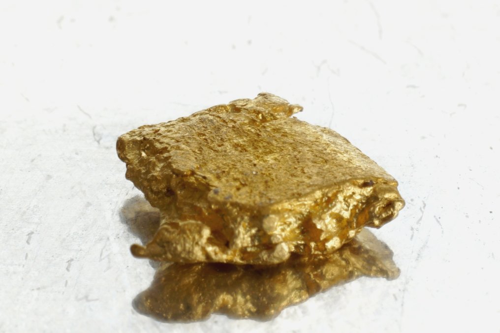 金色 土著，来自苏里南或法属圭亚那的金块（金块）- 0.99 g - (1) #2.1