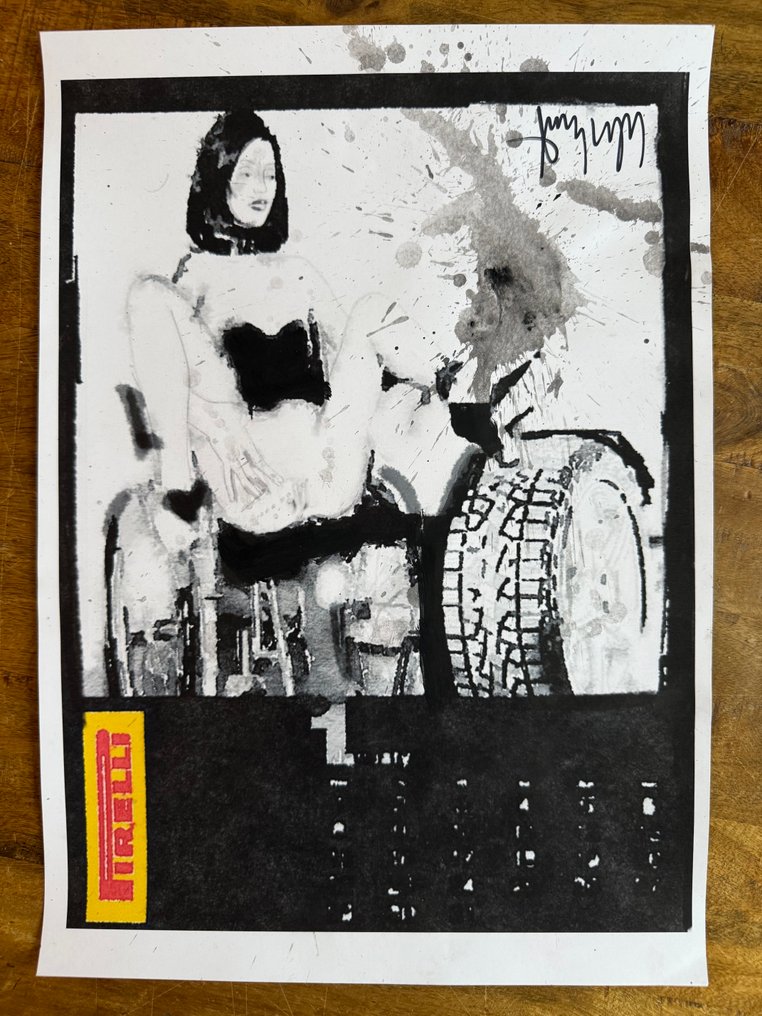 Peter Klashorst (1957-2024) - Pirelli advertising #1.0