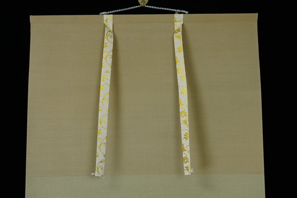 Absolute auction – Japanese Hanging Scroll – Zen Enso Calligraphy - Adachi Taidō (足立泰道) - Ιαπωνία (χωρίς τιμή ασφαλείας) #1.0