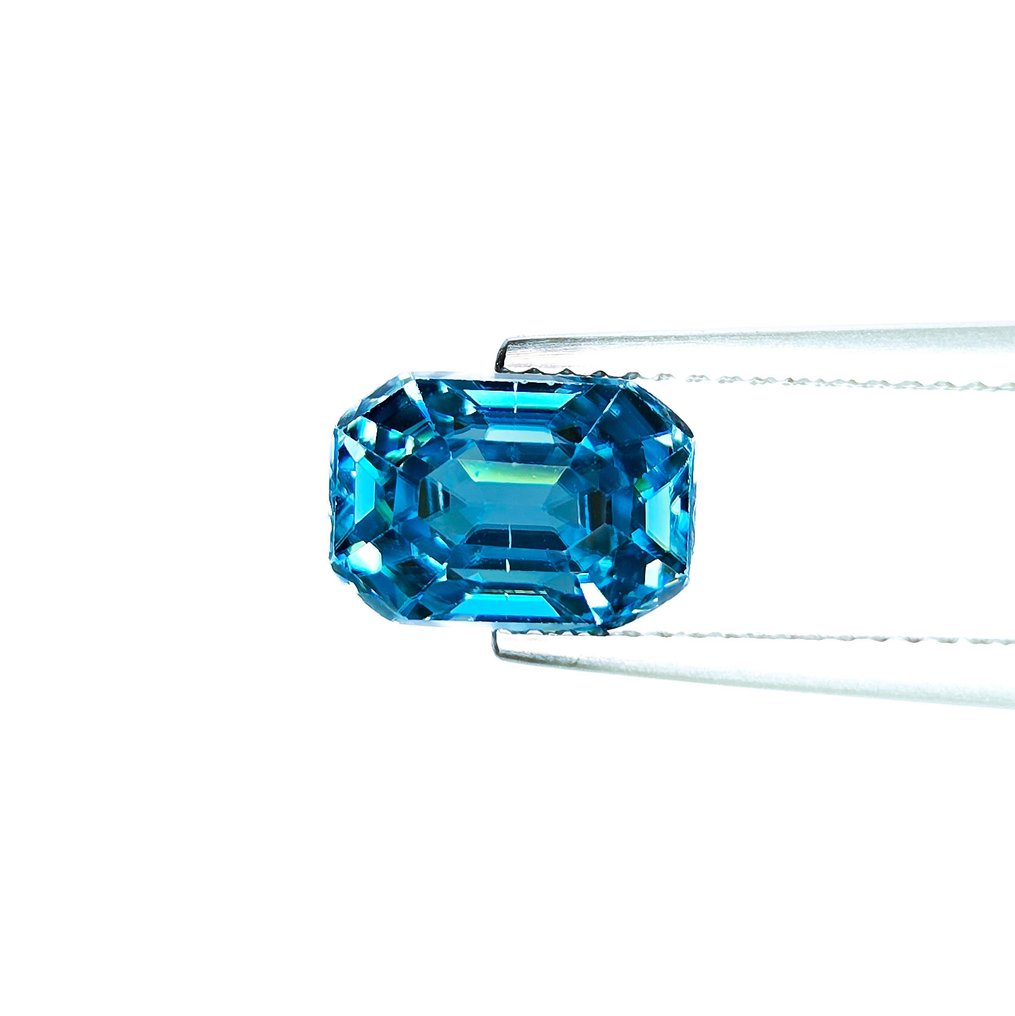 没有保留价 蓝色 锆石  - 4.80 ct - 国际宝石研究院（IGI） #3.2