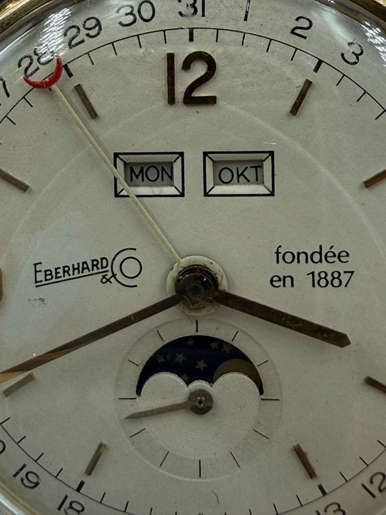 Eberhard & Co. - Edition Antiquité (1887-1987) - χωρίς τιμή ασφαλείας - 36016 - Άνδρες - 1987 #3.2