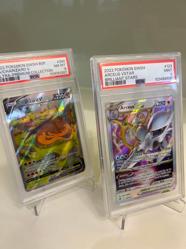 Pokémon - 2 Graded card - PSA 9 - Sword & Shield #1.0