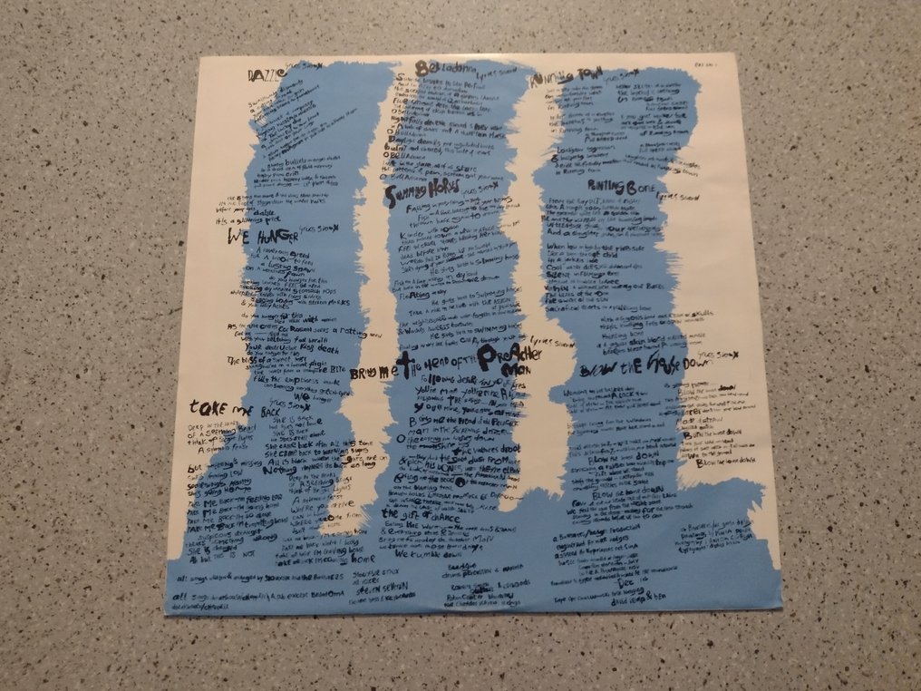 Siouxsie & The Banshees, Blue Nile - Hyaena - A walk across the rooftops - Múltiples títulos - Disco de vinilo - 1a Edición - 1981 #4.3